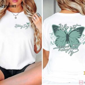 Hilary Duff Tour Why Not Spread Your Wings And Fly Music Lovers T Shirt (1)