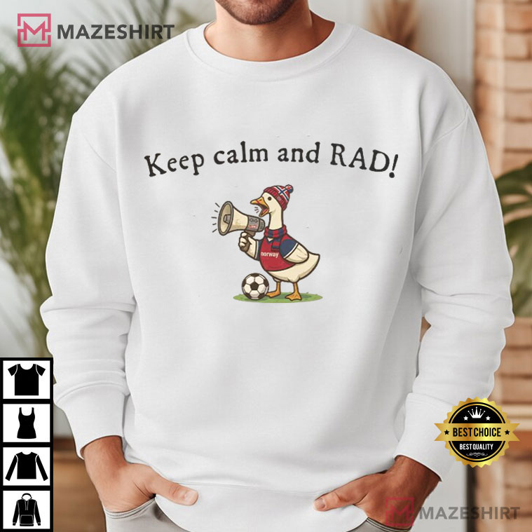 Keep Calm And Rad Norway World Cup 2026 T-Shirt Keep Calm And Rad Norway World Cup 2026 T-Shirt
