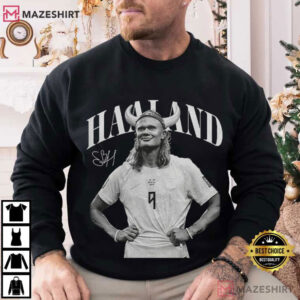 Erling Haaland Viking World Cup Soccer Sport T Shirt (2)