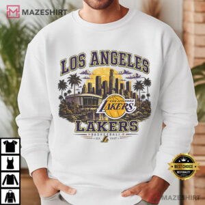 Los Angeles Lakers NBA Fan Gift Basketball T Shirt (2)