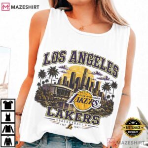 Los Angeles Lakers NBA Fan Gift Basketball T Shirt (3)