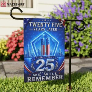 September 11 2001 We Will Remember Never Forget Memorial Flag (1)