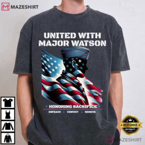 United With Major Watson Impeach Convict Remove Patriotic T Shirt (2)