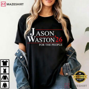 Major Jason Watson 2026 For The People Political T Shirt (2)