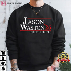 Major Jason Watson 2026 For The People Political T Shirt (3)