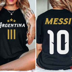 Messi Argentina World Cup 2026 Fan Merch T Shirt (1)