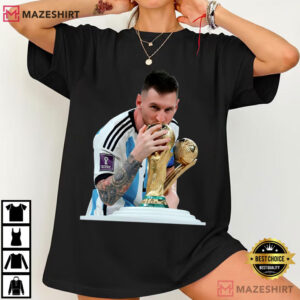 Lionel Messi World Cup 2022 Champion Soccer Legend T Shirt (4)