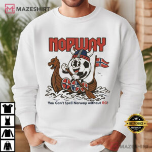 Norway Row Viking Soccer Fan Merch T Shirt (1)