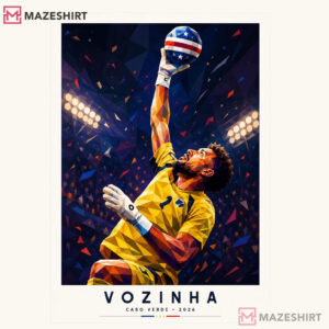 Vozinha Cabo Verde 2026 WPAP Football Goalkeeper Poster (2)