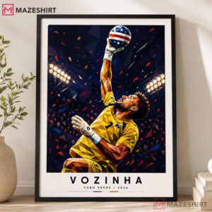 Vozinha Cabo Verde 2026 WPAP Football Goalkeeper Poster (1)