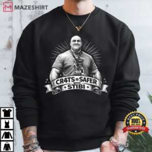 CR4TS Is Safer With Stibi T Shirt (4)