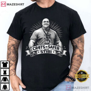 CR4TS Is Safer With Stibi T Shirt (1)