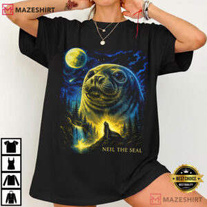 Neil The Seal Vintage 90s Elephant Seal Graphic T Shirt (4)