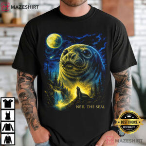 Neil The Seal Vintage 90s Elephant Seal Graphic T Shirt (1)