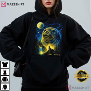 Neil The Seal Vintage 90s Elephant Seal Graphic T Shirt (3)