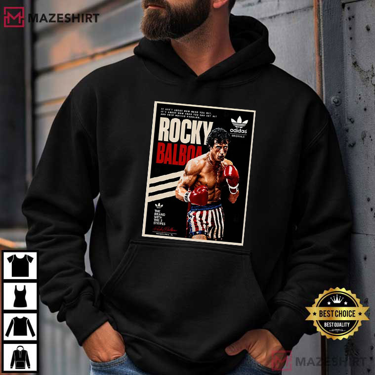 Rocky Balboa It Ain’t About How Hard You Hit Movie T-Shirt Rocky Balboa It Ain’t About How Hard You Hit Movie T-Shirt