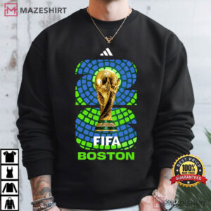 FIFA World Cup 26 Host City Boston Soccer T Shirt (2)