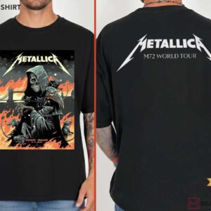 Metallica London England 2026 Night 1 Concert M72 World Tour T Shirt (1)