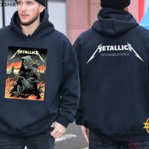 Metallica London England 2026 Night 1 Concert M72 World Tour T Shirt (3)