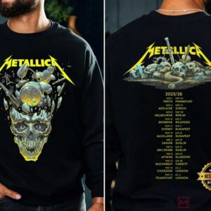 Metallica M72 World Tour 2025 2026 Concert Fan Gift T Shirt (3)