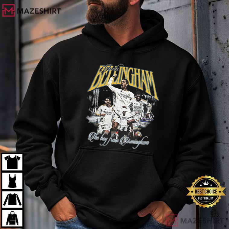 Jude Bellingham Vintage Football Fan Soccer Player T-Shirt Jude Bellingham Vintage Football Fan Soccer Player T-Shirt