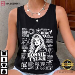 Bonnie Tyler Classic Rock Music Gift Retro 80s T Shirt (2)