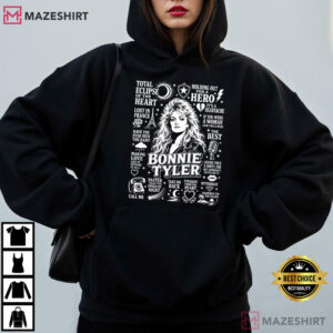 Bonnie Tyler Classic Rock Music Gift Retro 80s T Shirt (3)