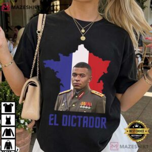 El Dictador Kylian Mbappé Funny Meme Football T Shirt (2)