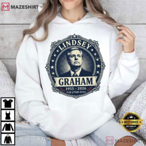 Lindsey Graham Memorial Vintage Patriotic Tribute T Shirt (2)