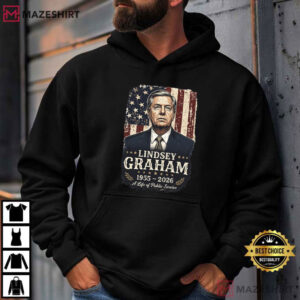 Lindsey Graham Memorial 1955–2026 Vintage Patriotic Tribute T Shirt (1)