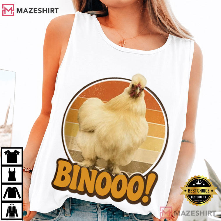 The Binoo Movement Chicken Trendy Meme T-Shirt The Binoo Movement Chicken Trendy Meme T-Shirt