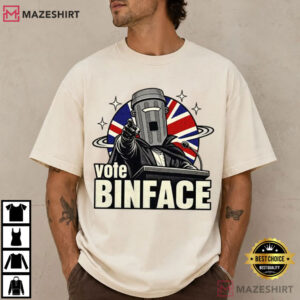 Vote Count Binface Funny Binface Clacton Political T Shirt (1)
