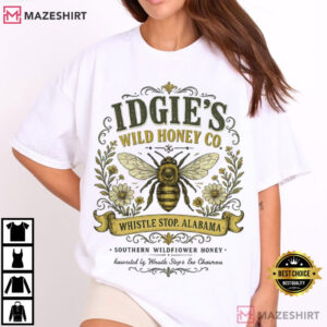 Idgies Wild Honey Co Southern Whistle Stop Cafe Vintage T Shirt (1)
