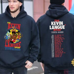The Kevin Langue Show Tour 2026 Graphic T Shirt (4)