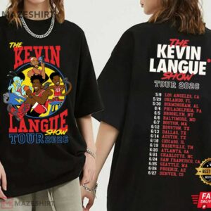 The Kevin Langue Show Tour 2026 Graphic T Shirt (2)