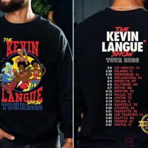 The Kevin Langue Show Tour 2026 Graphic T Shirt (3)
