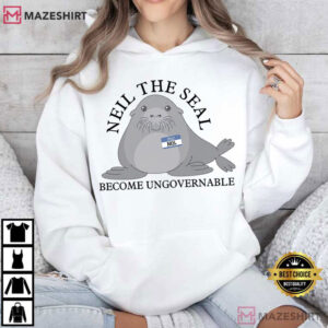 Neil The Seal Become Ungovernable Animal Meme Tasmania Seal T Shirt (4)