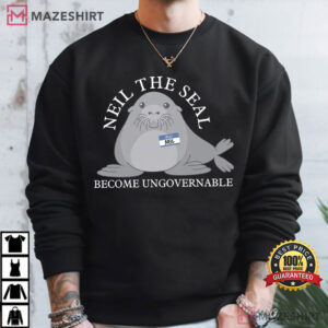 Neil The Seal Become Ungovernable Animal Meme Tasmania Seal T Shirt (3)