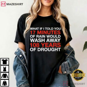 Chicago Cubs What If I Told You 17 Minutes Of Rain Would Wash Away T Shirt (3)
