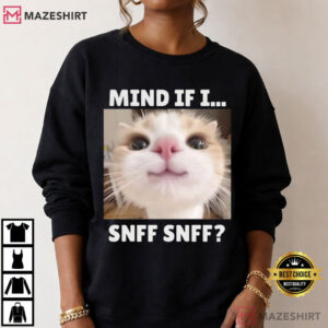 Mind If I Funny Cat Meme Internet Humor T Shirt (3)