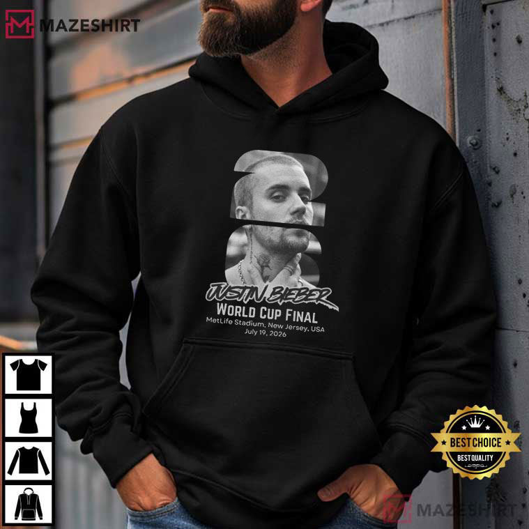 Justin Bieber 2026 World Cup Final Half Time Concert T-Shirt Justin Bieber 2026 World Cup Final Half Time Concert T-Shirt