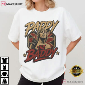 Paddy The Baddy Inspired Vintage MMA UFC Fan T Shirt (3)