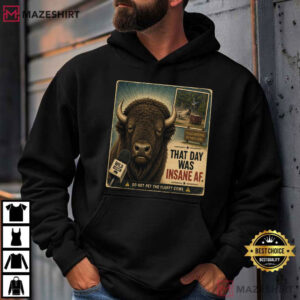 Yellowstone Wildlife Funny Do Not Pet The Fluffy Cows T Shirt (1)
