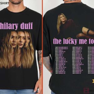 Hilary Duff Lucky Me Tour 2026 Lizzie McGuire Fan Merch T Shirt (1)
