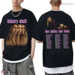 Hilary Duff Lucky Me Tour 2026 Lizzie McGuire Fan Merch T Shirt (2)