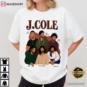 J Cole Album Art Vintage Music Fan Merch T-Shirt