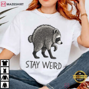 Jimothy Raccoon Seattle Short Spine Raccoon Animal Lover T-Shirt