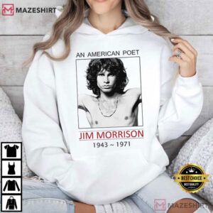 Jim Morrison An American Poet The Doors Rock Band T Shirt (4)