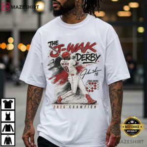 Jordan Walker J Walk Derby 2026 Champion Baseball T-Shirt