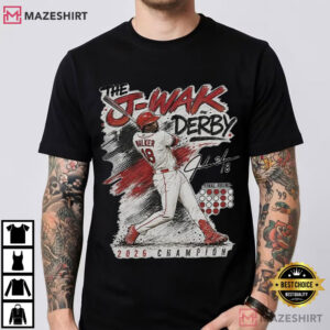 Jordan Walker J Walk Derby 2026 Champion Baseball T Shirt (2)